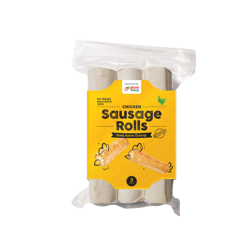 Jaya Grocer Handmade Chicken Sausage Rolls 3pcs/pack