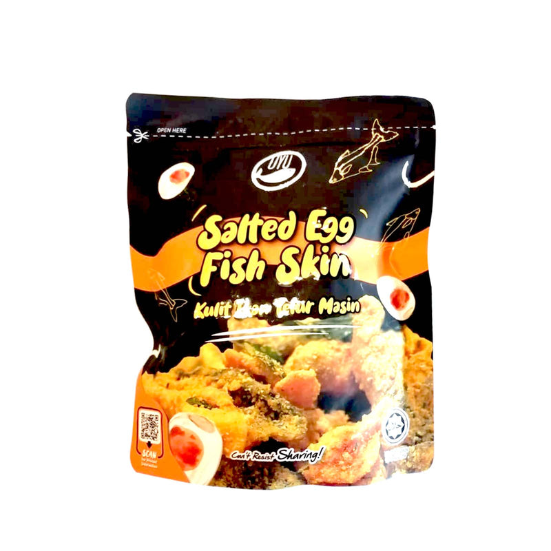 Oyu Fish Salted Egg Fish Skin Snack 70g