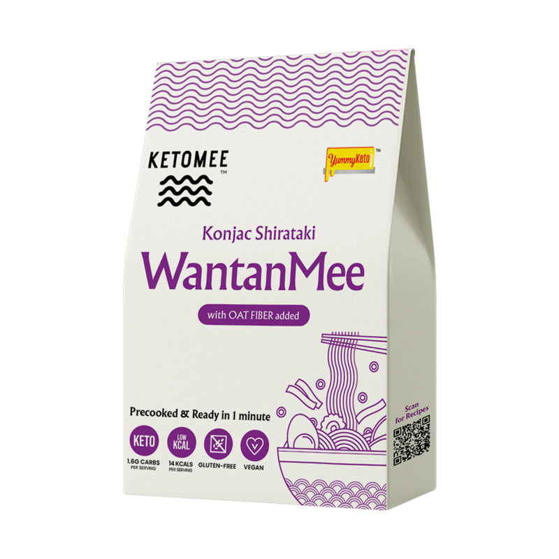 Ketomee Konjac Oat Fiber Wantan Mee 250g